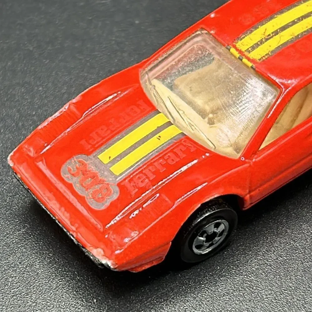 Hot‎ Wheels 1977 Vintage Ferrari 308 GTB Red Car Rare Original